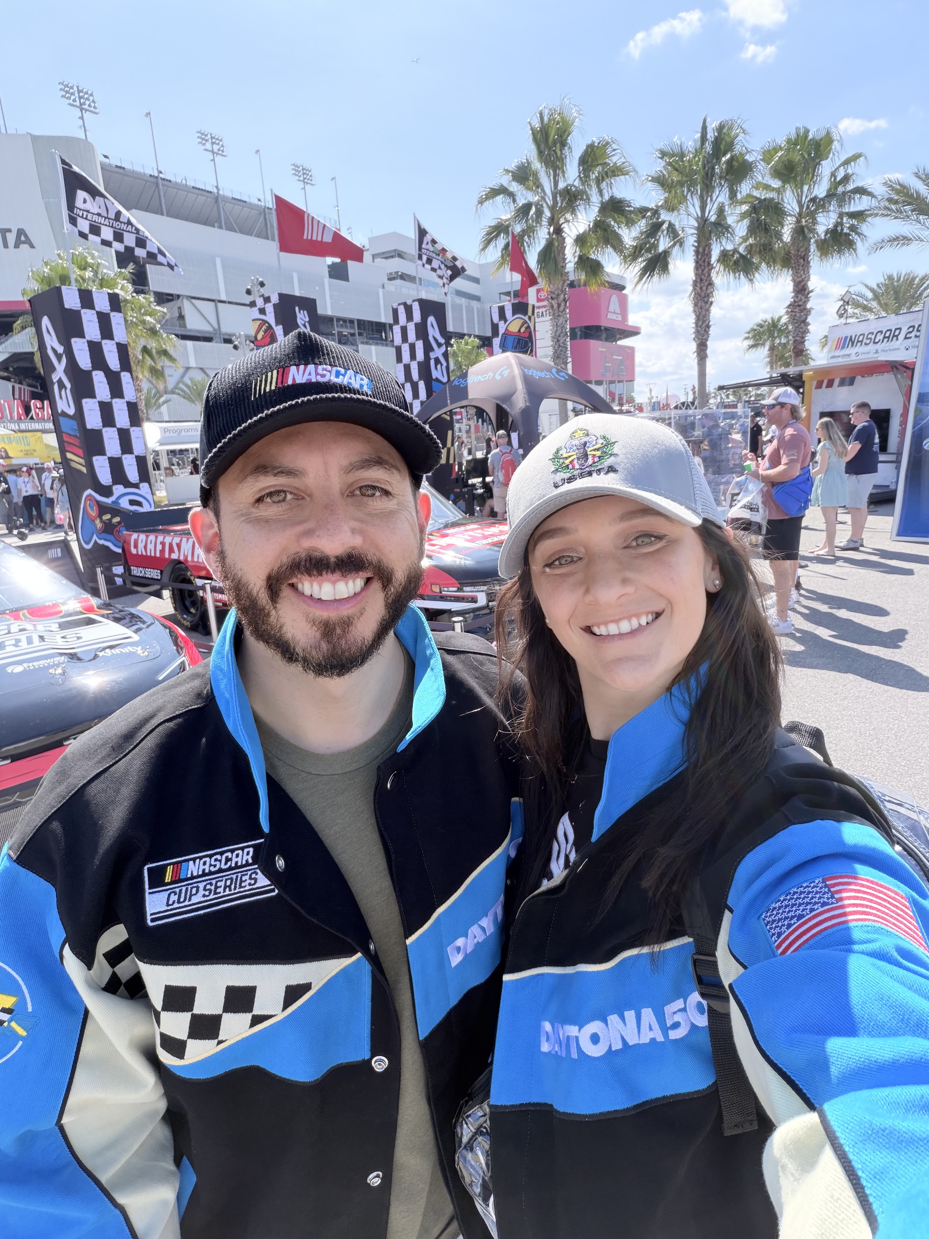Michael Lienert at the Daytona 500